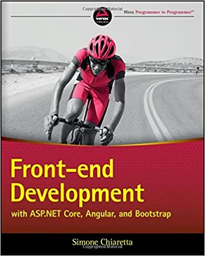 Copertă Front-end Development with ASP.NET Core, Angular, and Bootstrap